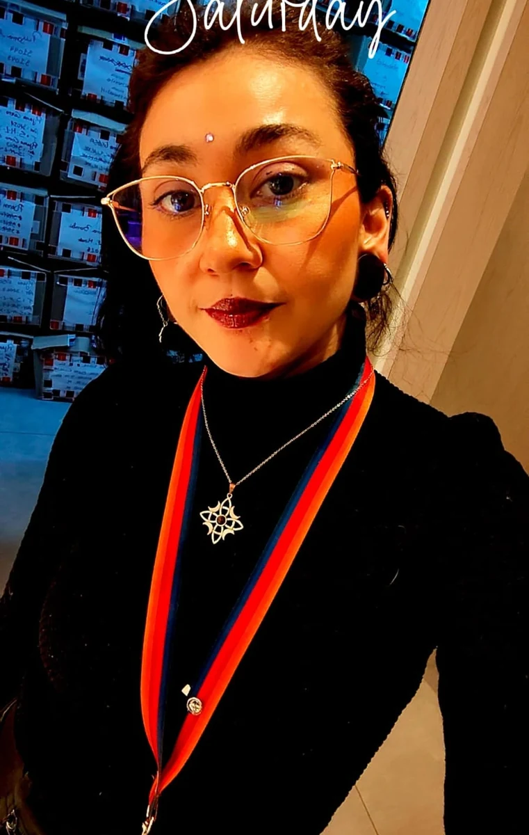 Retrato de Javiera, creadora de Conciencia Arcana